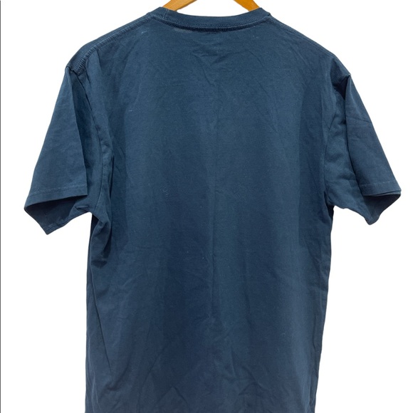 NYC Hard Rock Cafe New York Dark Blue T Shirt Double Stitch Large USA - Picture 4 of 6